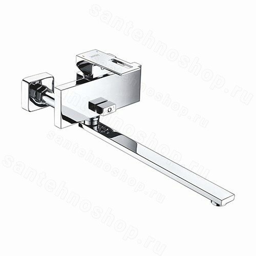 Смеситель для ванны WasserKraft Alme 1500 1502L с лейкой, хром
