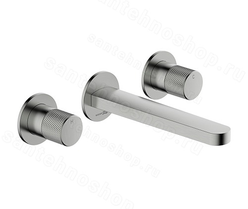 Встраиваемый смеситель для раковины WasserKraft Tauber 6445, никель