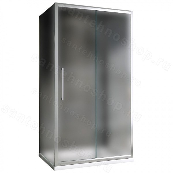 Душевой уголок Abber Schwarzer Diamant AG30100MH-S80M-S80M 100x80 раздв 100x80 раздвижной, профиль хром