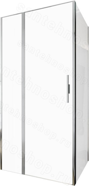 Душевой уголок Allen Brau Priority 3.31004.00+3.31019.00 100x100, профиль хр, профиль хром