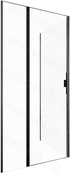 Душевой уголок Allen Brau Priority 3.31006.BBA+3.31015.BBA 100x80, профиль ч, профиль черный