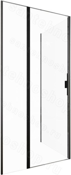 Душевой уголок Allen Brau Priority 3.31006.BBA+3.31018.BBA 100x90, профиль ч, профиль черный