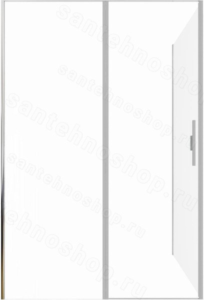 Душевой уголок Allen Brau Priority 3.31011.BA+3.31020.BA 140x100, профиль се, профиль серебро