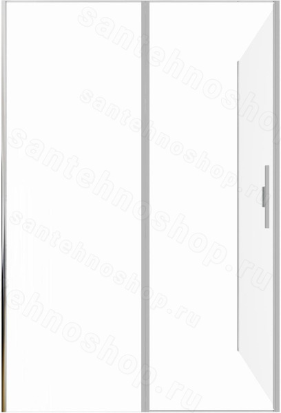 Душевой уголок Allen Brau Priority 3.31011.BA+3.31014.BA 140x80, профиль сер, профиль серебро