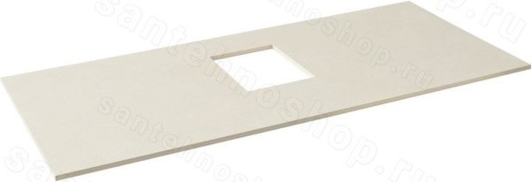 Столешница Allen Brau Infinity 1.21012.B-S 100x46 из керамогранита, бежевый 100x46 из керамогранита, бежевый