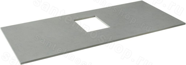 Столешница Allen Brau Infinity 1.21012.G 100x46 из керамогранита, графит 100x46 из керамогранита, графит