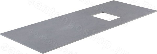 Столешница Allen Brau Infinity 1.21014.G 120x46 из керамогранита, r графит 120x46 из керамогранита, r графит
