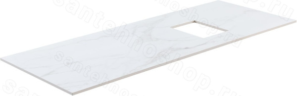 Столешница Allen Brau Infinity 1.21014.M 120x46 из керамогранита, r мрамор 120x46 из керамогранита, r мрамор