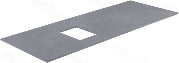 Столешница Allen Brau Infinity 1.21015.G 120x46 из керамогранита, l графит 120x46 из керамогранита, l графит
