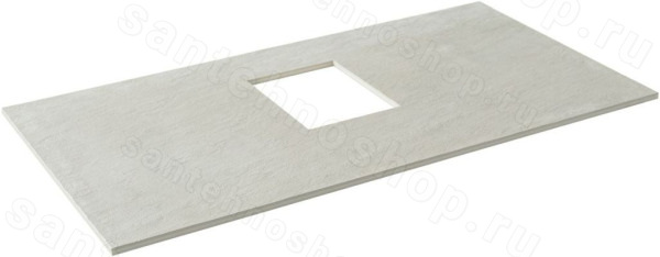 Столешница Allen Brau Infinity 1.21011.DG-S 85x46 из керамогранита, пепел 85x46 из керамогранита, пепел