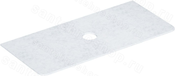 Столешница Allen Brau Paris 1.36015.AL 100x46 из искусственного камня, альба 100x46 из искусственного камня, альба