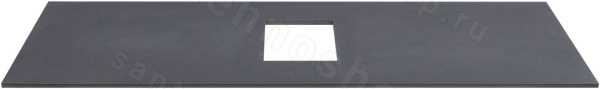 Столешница Allen Brau Priority 1.31012.G 120x41 из керамогранита, графит 120x41 из керамогранита, графит