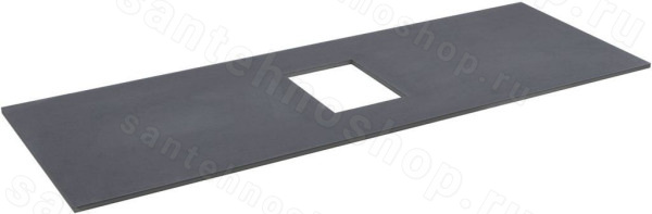 Столешница Allen Brau Priority 1.31012.G-S 120x41 из керамогранита, серый 120x41 из керамогранита, серый