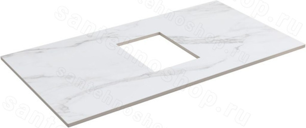 Столешница Allen Brau Priority 1.31010.M 80x41 из керамогранита, мрамор 80x41 из керамогранита, мрамор