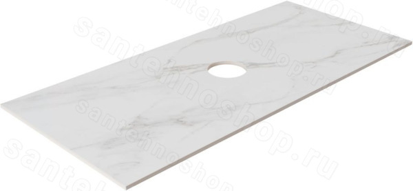 Столешница Allen Brau Reality 1.32025.M 100x46 из керамогранита, мрамор 100x46 из керамогранита, мрамор