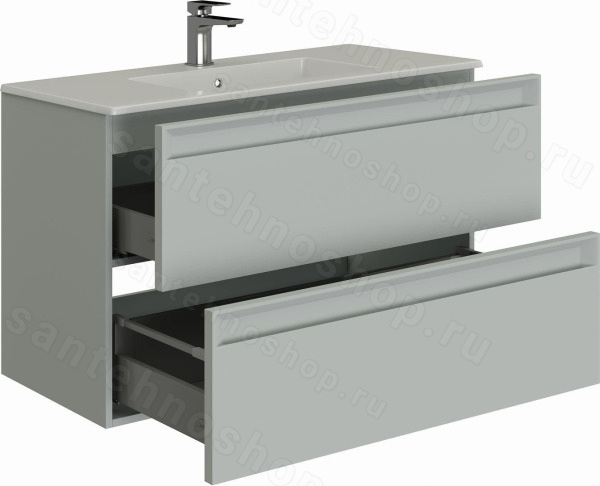 Тумба под раковину Allen Brau Eclipse 1.E1001.PWM 60x46 2.0 папирус матовый папирус матовый
