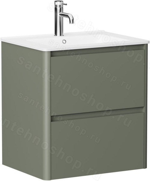 Тумба под раковину Allen Brau Gravity 1.370008.CGM 60x45 олива матовая 60x45 олива матовая