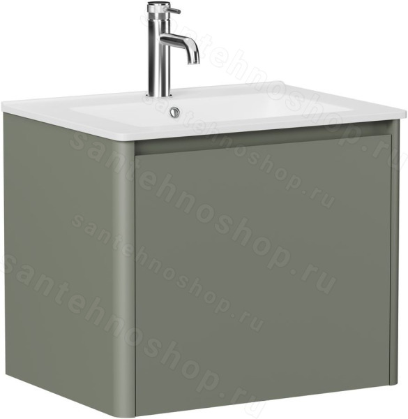 Тумба под раковину Allen Brau Gravity 1.370012.CGM 60x45 олива матовая 60x45 олива матовая