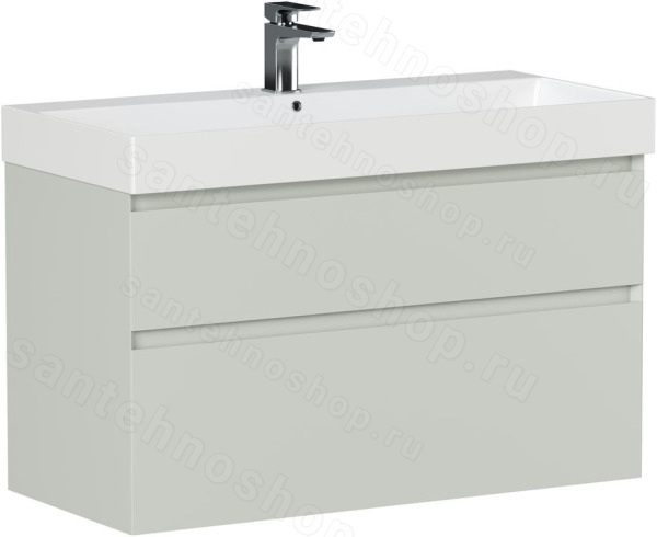 Тумба под раковину Allen Brau Infinity 1.210027.PWM 100x43 папирус матовый 100x43 папирус матовый