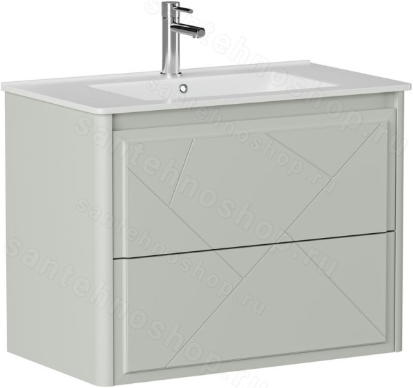 Тумба под раковину Allen Brau Paris 1.360001.PWM 80x46 папирус матовый 80x46 папирус матовый