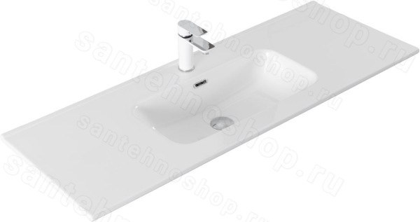 Раковина Allen Brau Glority 1.35010.20 121x46, белая глянцевая 121x46, белая глянцевая