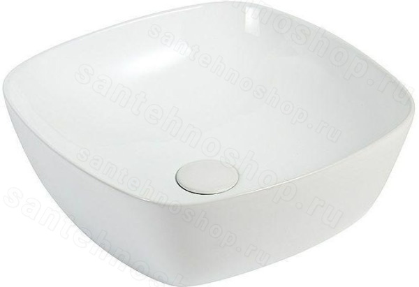 Накладная раковина Allen Brau Priority 00262043 40x40, белая глянцевая 40x40, белая глянцевая