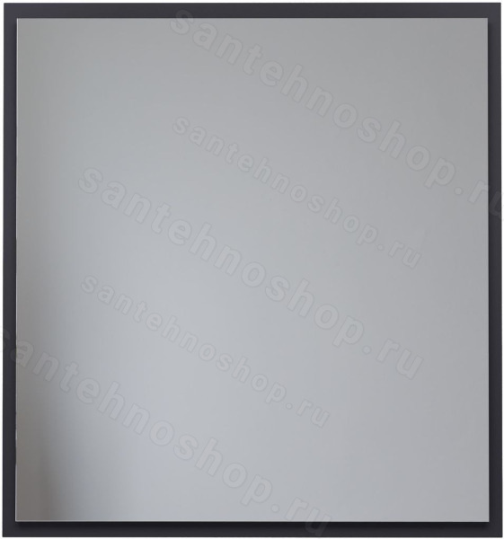 Зеркало с подсветкой Allen Brau Activity 70 1.340026.AM 70x75, антрацит матовый 70x75, антрацит матовый