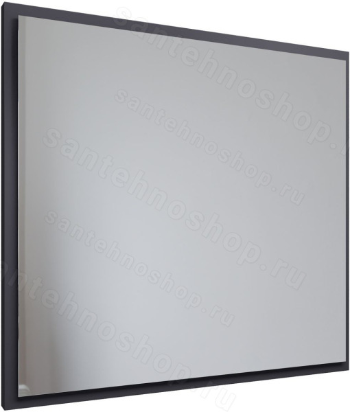 Зеркало с подсветкой Allen Brau Activity 80 1.340027.AM 80x75, антрацит матовый 80x75, антрацит матовый