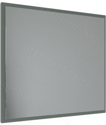 Зеркало с подсветкой Allen Brau Activity 80 1.340027.CGM 80x75, олива матовая 80x75, олива матовая
