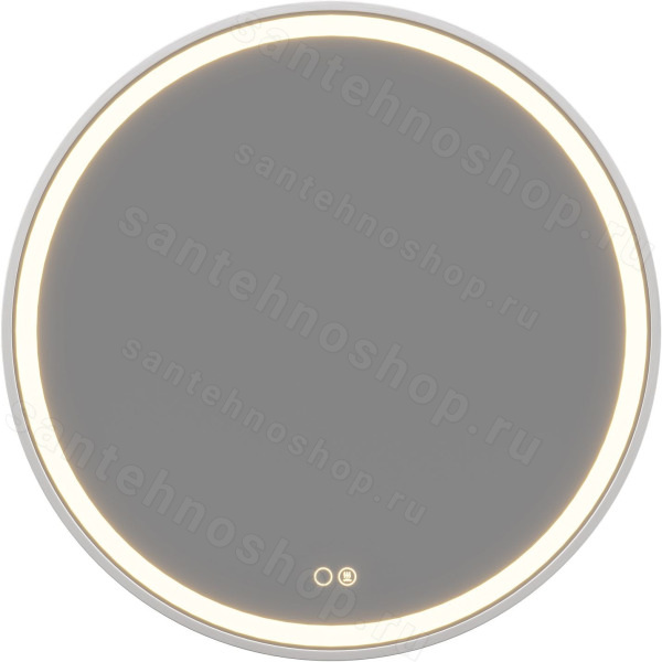 Зеркало с подсветкой Allen Brau Gravity 80 1.37002.AG 80x80, серебро 80x80, серебро