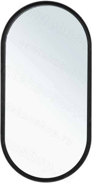 Зеркало с подсветкой Allen Brau Infinity 50 1.21016.BL 50x100, черный 50x100, черный