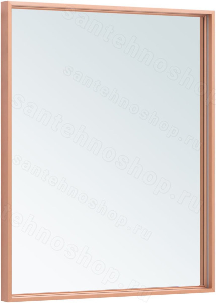 Зеркало с подсветкой Allen Brau Liberty 70 1.330013.60 70x85, медь брашированная