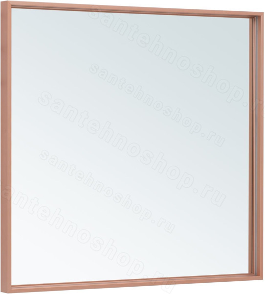 Зеркало с подсветкой Allen Brau Liberty 90 1.330015.60 90x85, медь брашированная 90x85, медь брашированная