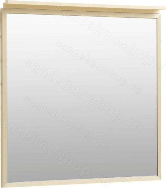 Зеркало с подсветкой Allen Brau Priority 80 1.31015.03 80x75, латунь брашированная 80x75, латунь брашированная