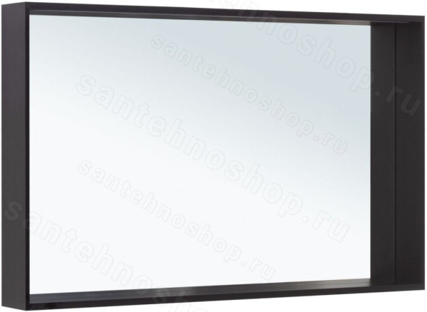 Зеркало с подсветкой Allen Brau Reality 120 1.32021.BB 120x75, черный брашированный 120x75, черный брашированный