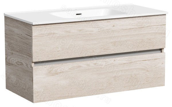 Тумба под раковину Sancos Urban UR100EG 100x45 подвесная, дуб галифакс натуральный 100x45 подвесная, дуб галифакс натуральный