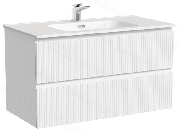 Тумба под раковину Sancos SNOB T SNT90W 90x44.5 белый матовый 90x44.5 белый матовый
