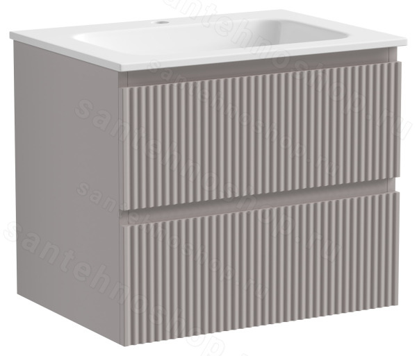 Тумба под раковину Sancos SNOB R SNR60SM 60x44.5 пыльная роза 60x44.5 пыльная роза