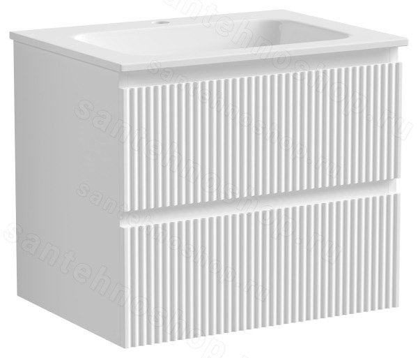Тумба под раковину Sancos SNOB R SNR60W 60x44.5 белый матовый 60x44.5 белый матовый