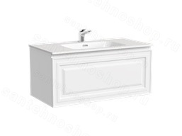 Тумба под раковину Sancos Very VR90W 90x44.5 белый матовый 90x44.5 белый матовый