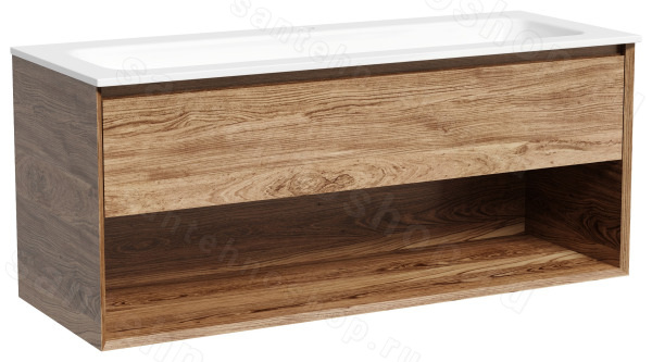 Тумба под раковину Sancos Marmi 1.0 MR1.0120ECH 119.5x44.5 дуб чарльстон 119.5x44.5 дуб чарльстон