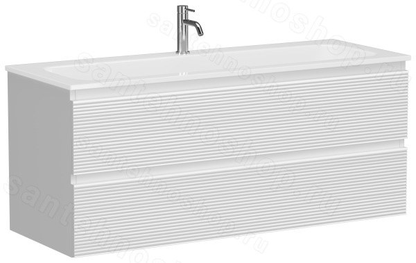 Тумба под раковину Sancos FOLK FL120W 119.5x44.5 белый матовый 119.5x44.5 белый матовый