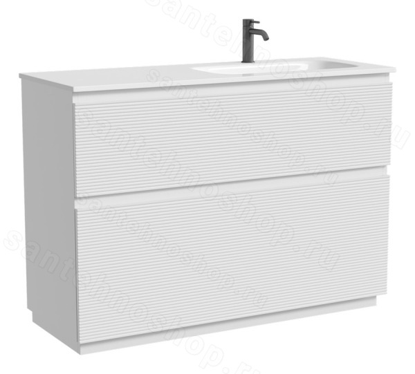 Тумба под раковину Sancos FOLK Floor FL120FRW 119.5x44.5 белый матовый 119.5x44.5 белый матовый