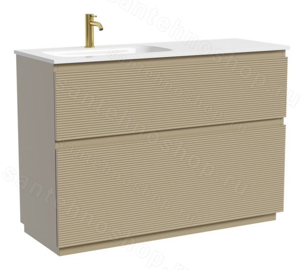 Тумба под раковину Sancos FOLK Floor FL120FLCP 119.5x44.5 капучино матовый 119.5x44.5 капучино матовый