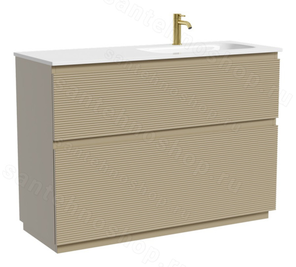 Тумба под раковину Sancos FOLK Floor FL120FRCP 119.5x44.5 капучино матовый 119.5x44.5 капучино матовый