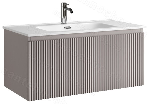 Тумба под раковину Sancos SNOB R 1.0 SNR1.090SM 90x44.5 пыльная роза 90x44.5 пыльная роза