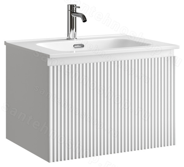 Тумба под раковину Sancos SNOB R 1.0 SNR1.060W 60x44.5 белый матовый 60x44.5 белый матовый