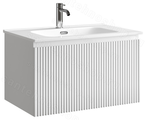 Тумба под раковину Sancos SNOB R 1.0 SNR1.070W 70x44.5 белый матовый 70x44.5 белый матовый