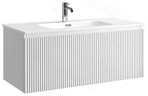 Тумба под раковину Sancos SNOB R 1.0 SNR1.0100W 99.5x44.5 белый матовый 99.5x44.5 белый матовый
