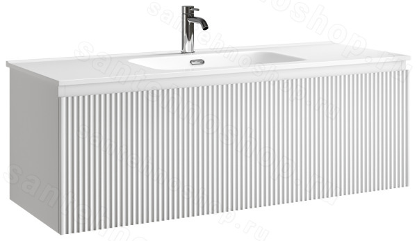 Тумба под раковину Sancos SNOB R 1.0 SNR1.0120W 119.5x44.5 белый матовый 119.5x44.5 белый матовый